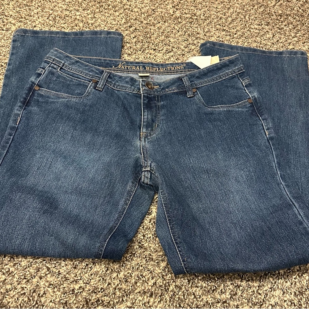 NEW Natural Reflections Women's Bootcut Jeans Size 8P